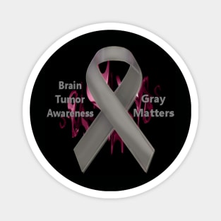 Brain Tumor Awareness - Gray Matters Magnet